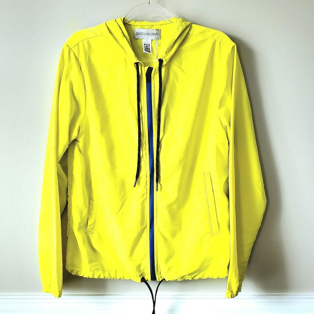 OuterKnown Evolution Zip Hood Jacket Yellow S Win… - image 8